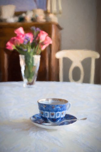 "Tea for One in the Morning" Margo Millure (www.margomillurephotography.com)