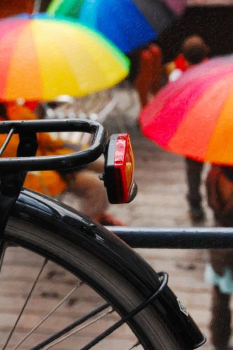 "Bike, Rain, Belgium" Margo Millure (www.margomillurephotography.com)
